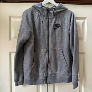 Nike Full Zip Hooded Sweatshirt women’s size Medium